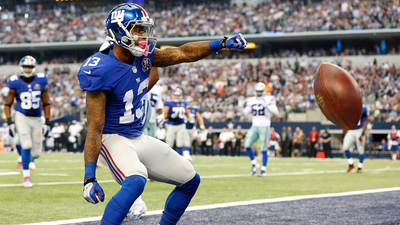 Fantasy Football Week 7 Injury Updates: Odell Beckham Jr., Keenan Allen,  Rueben Randle, John Brown 