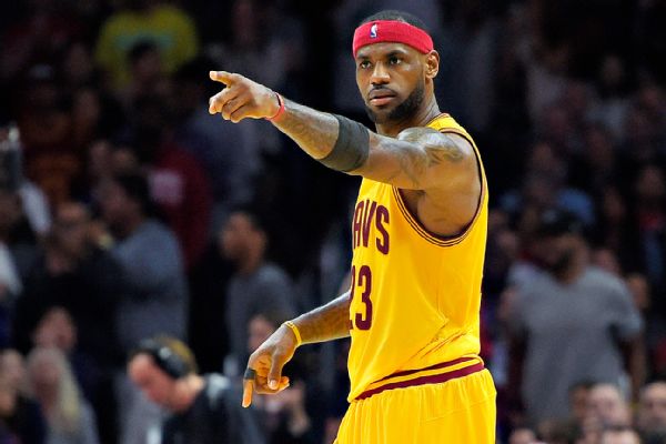 LeBron James of Cleveland Cavaliers voted vice president of NBA Players ...