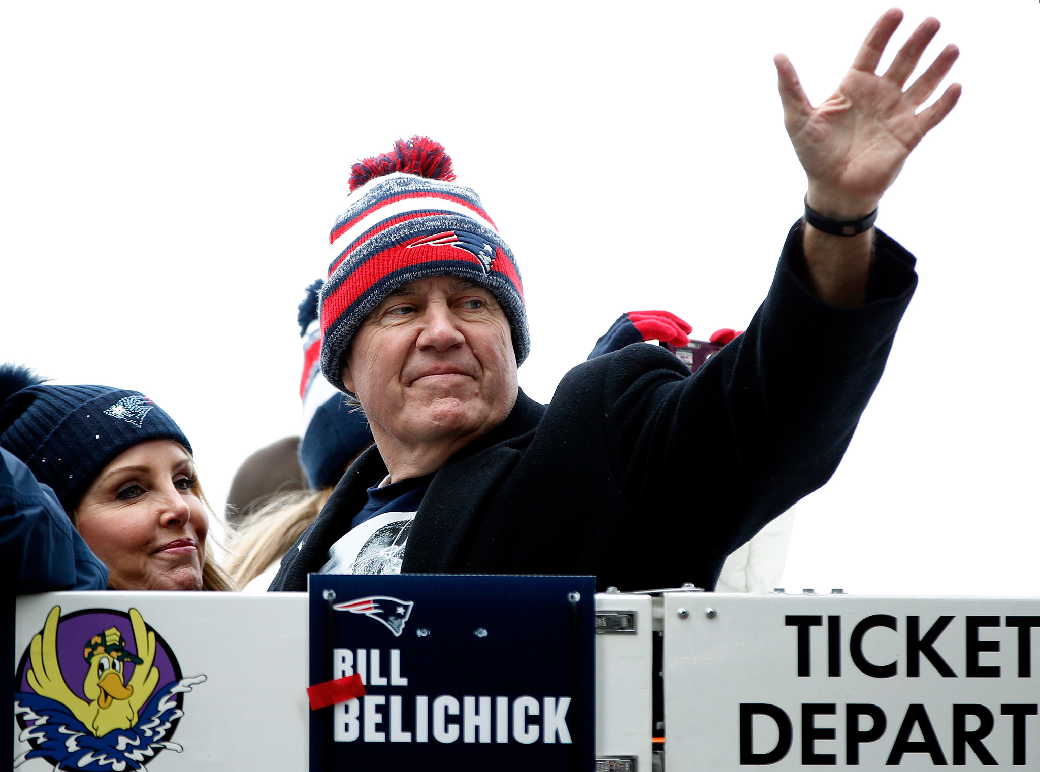 Mr. Sunshine - Patriots Super Bowl XLIX Parade - ESPN