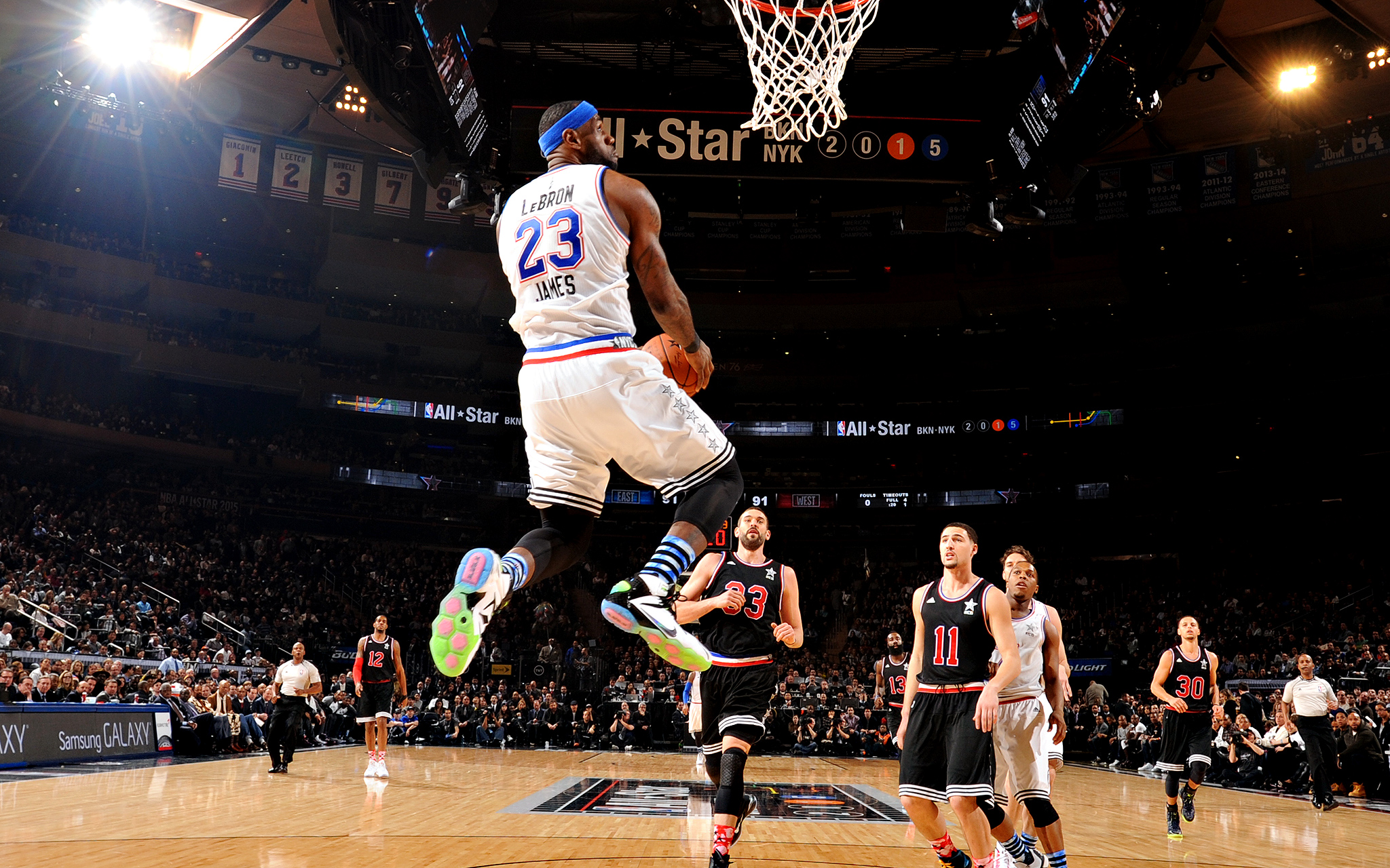 NLSC Forum • Downloads - 2015 NBA All-Star Game Court at Madison Square  Garden in Manhattan