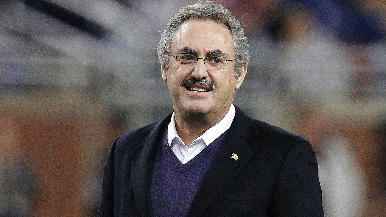 Zygi Wilf excited Adrian Peterson back with Vikings - ESPN