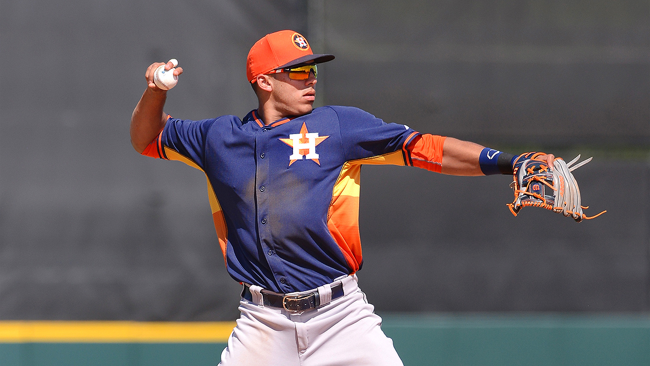 Astros shortstop Carlos Correa plays with the Corpus Christi Hooks