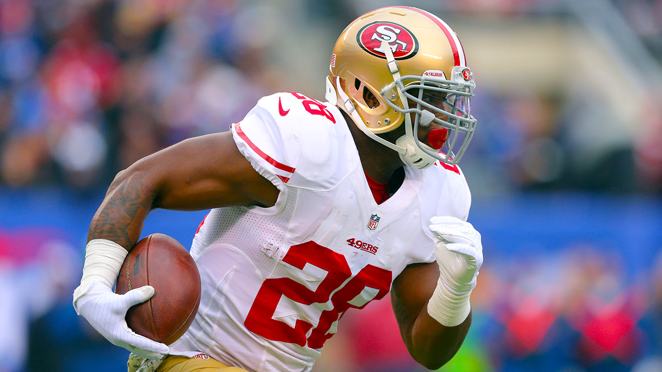 49ers RB Hyde to start camp on NFI list 