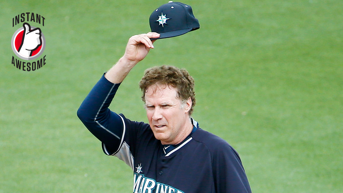 Will Ferrell's epic Spring Training day