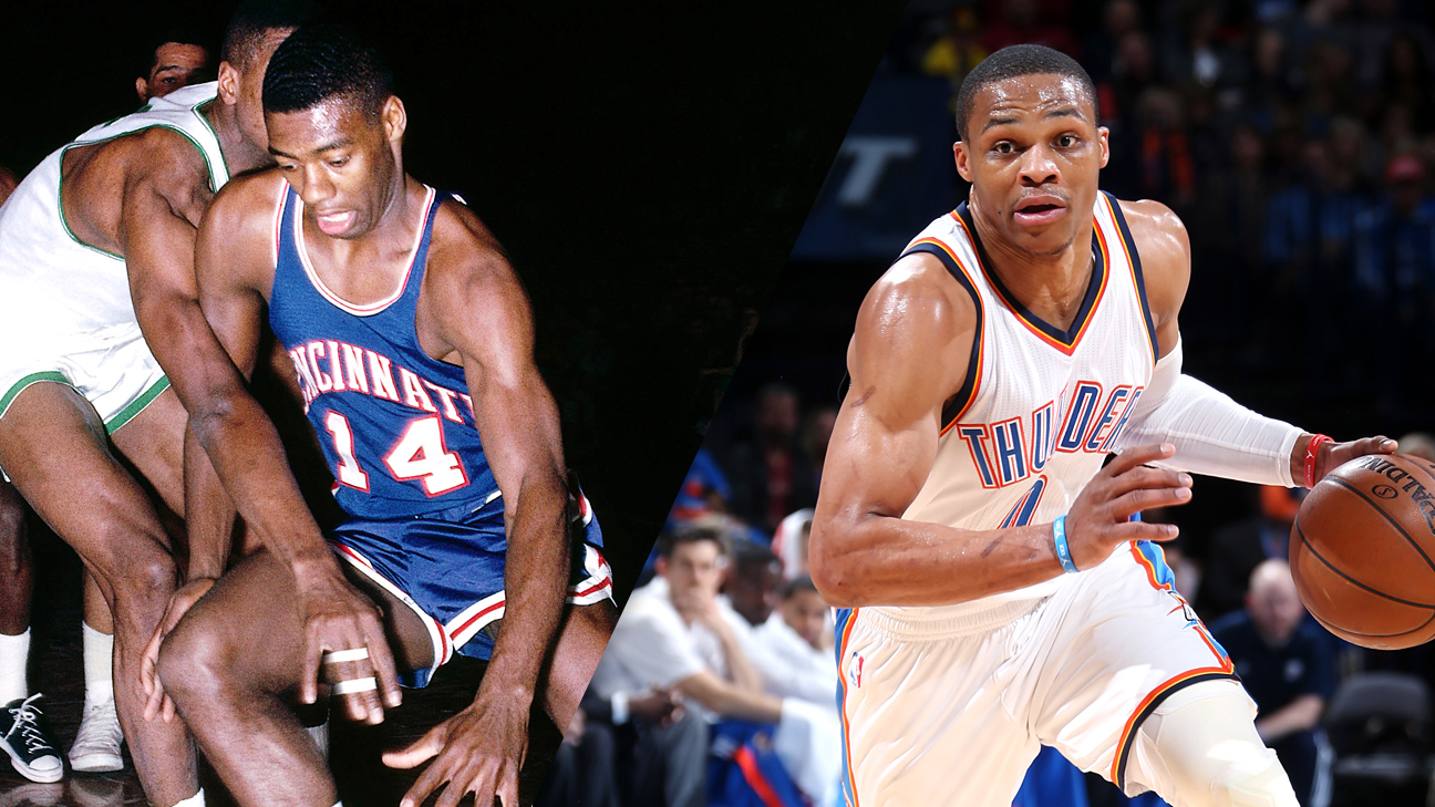 Examining Russell Westbrook numbers in Oscar Robertson's era -- NBA ...