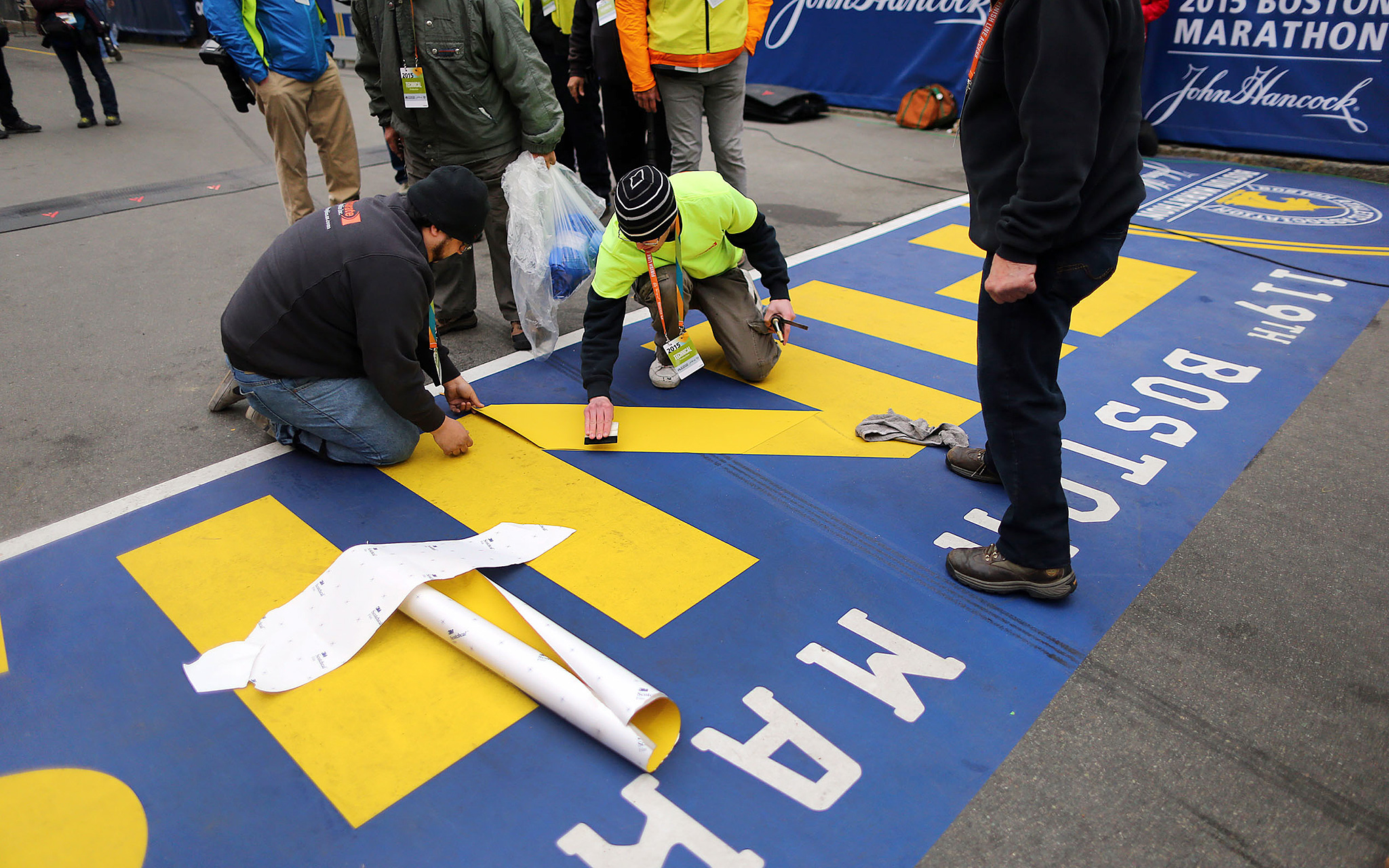 119th Boston Marathon images ESPN