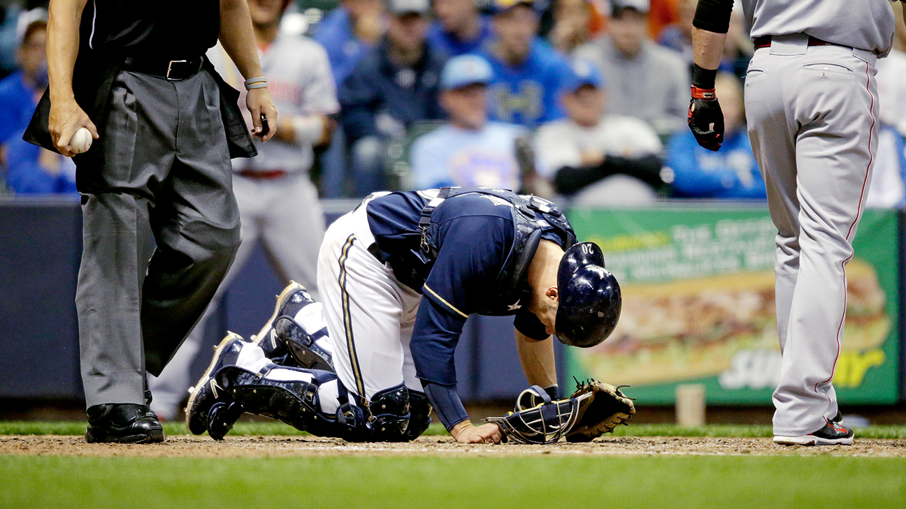 Jonathan Lucroy of Milwaukee Brewers to miss 4-6 weeks - ESPN