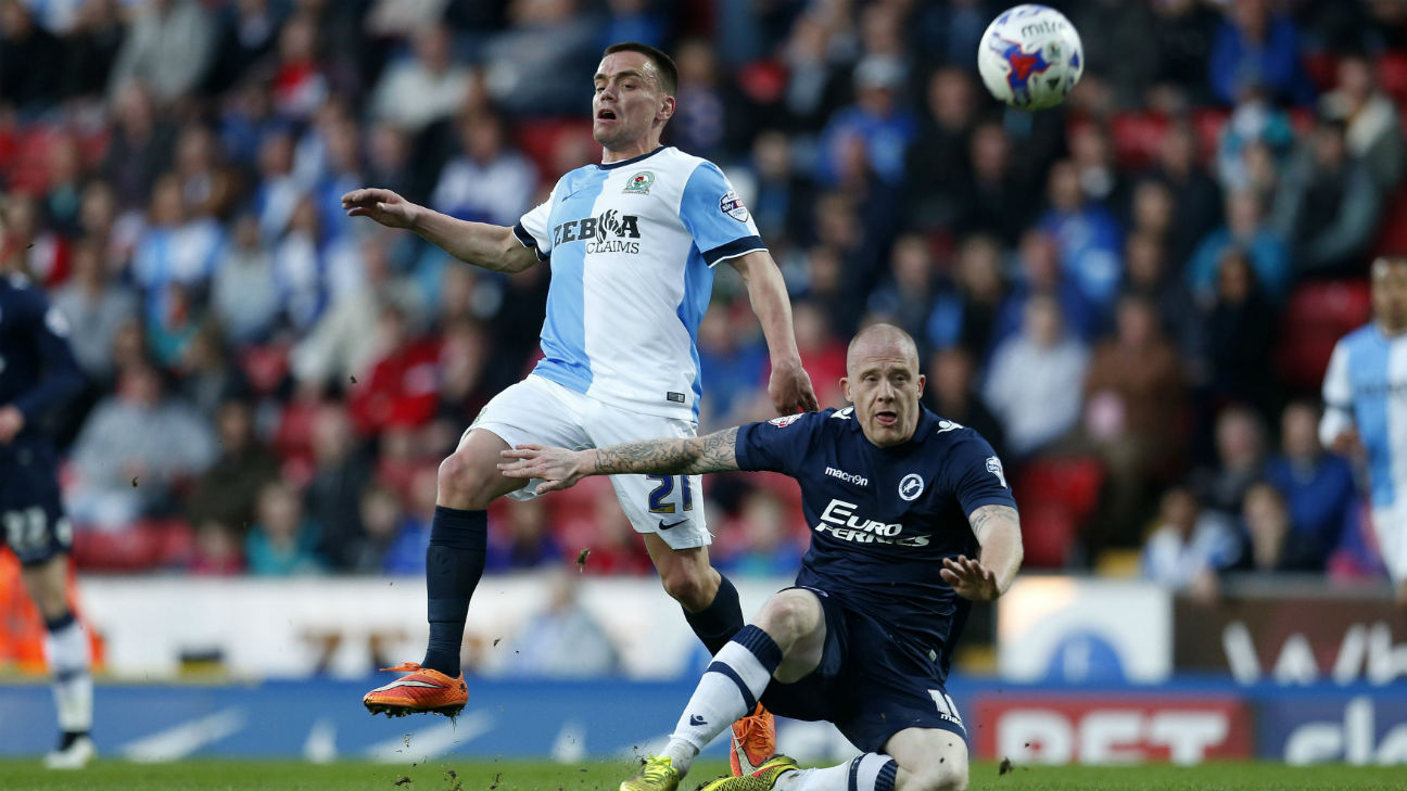 Millwall FC - Millwall defeated by Blackburn Rovers