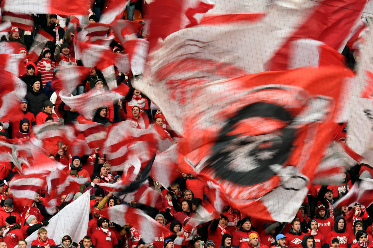 Spartak Moscow handed partial stadium ban over fans' racist chants