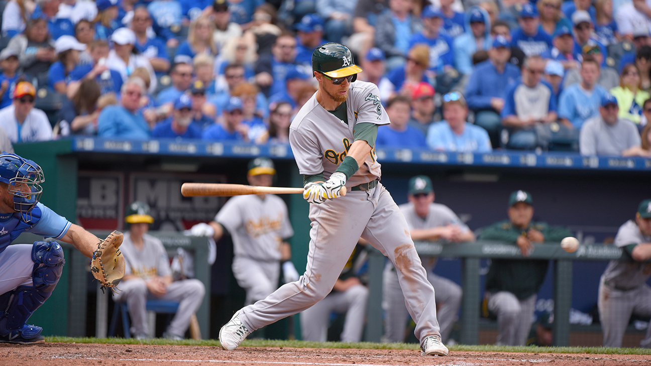 AL-leading Royals strike again, acquire IF/OF Zobrist from A's