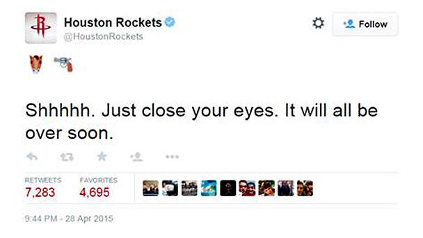 Houston Rockets Apologize To Dallas Mavericks For Harsh Tweet