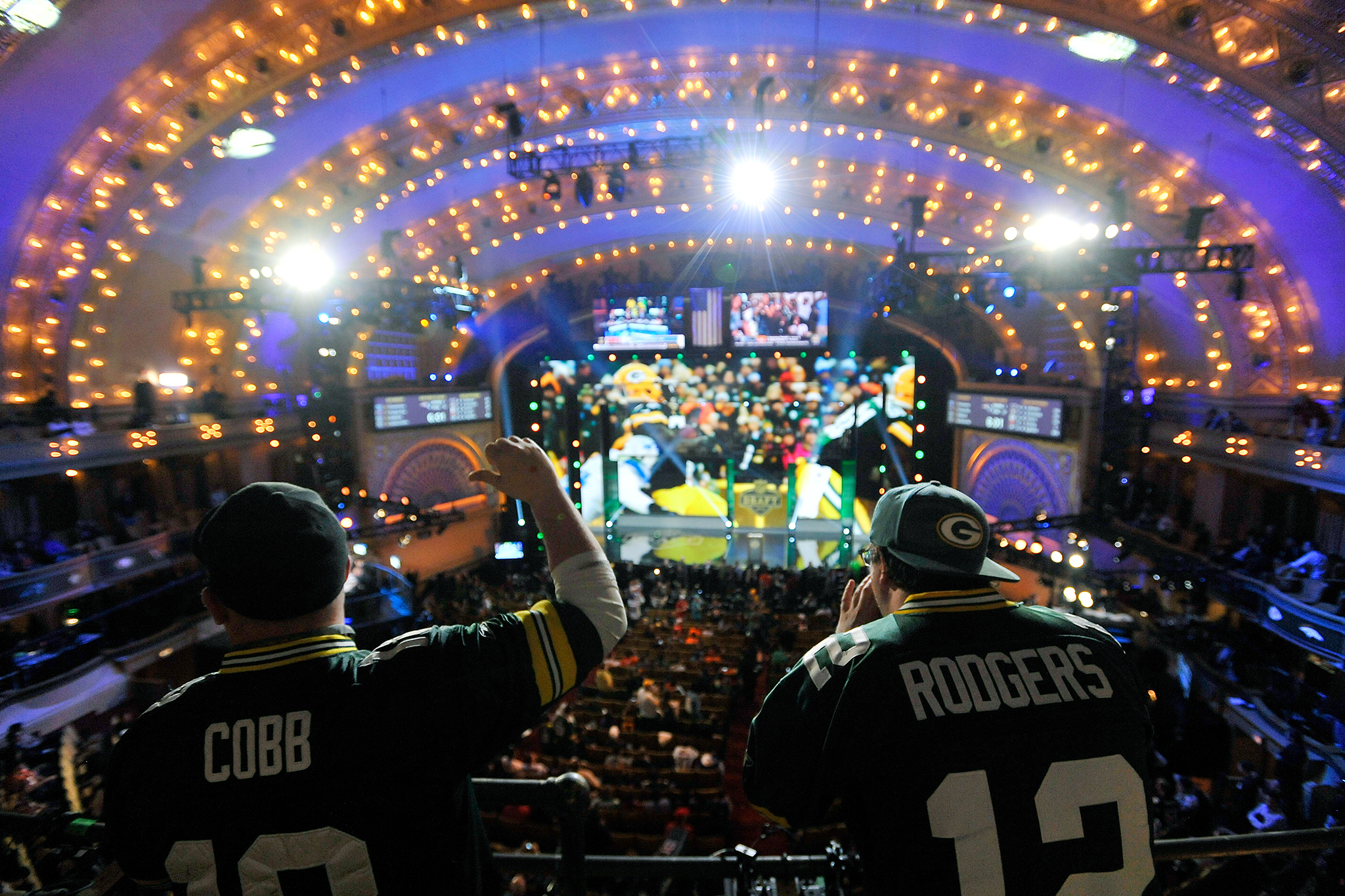 On the clock NFL draft in Chicago ESPN