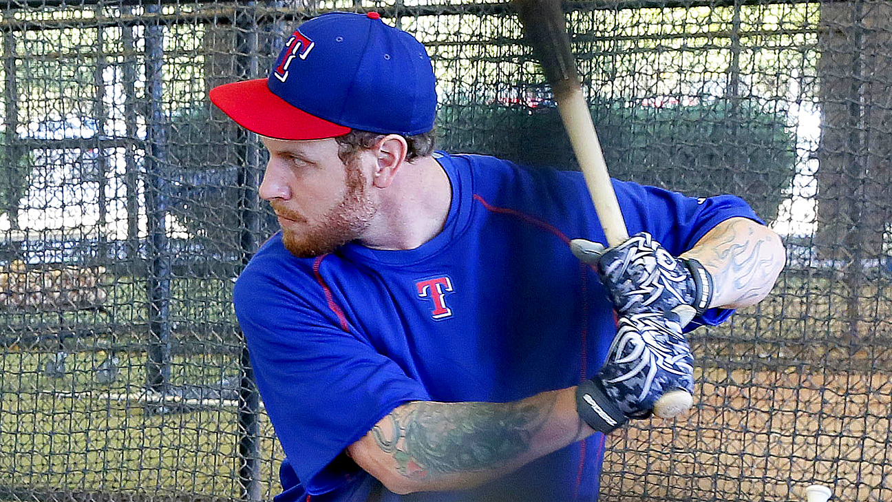 Josh Hamilton plays first game action at Rangers' extended spring