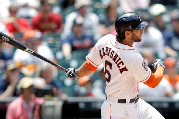 Astros' Jake Marisnick out 6-to-8 weeks with a fractured right thumb - The  Crawfish Boxes