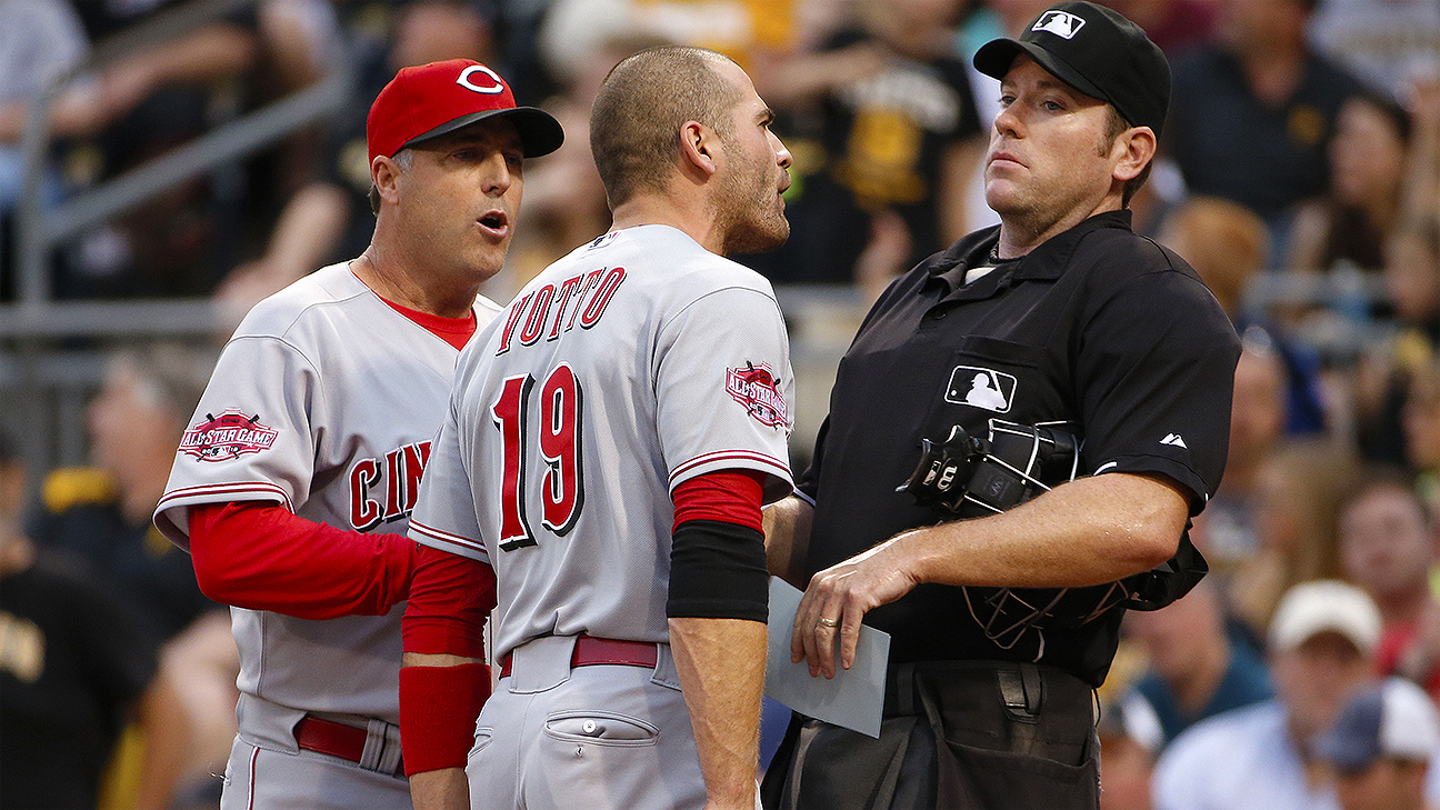 Cincinnati's Joey Votto disciplined