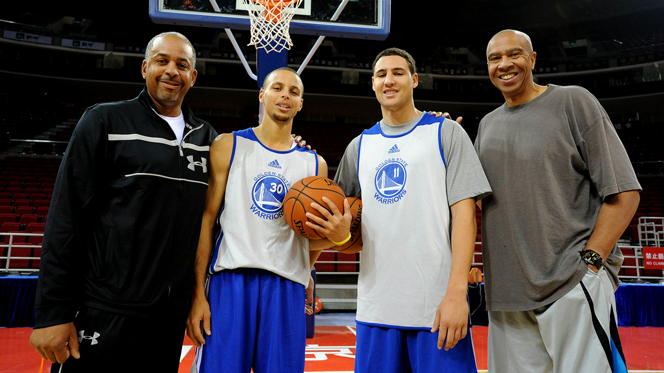 NBA Playoffs 2015: The Splash Fathers Dell Curry and Mychal Thompson