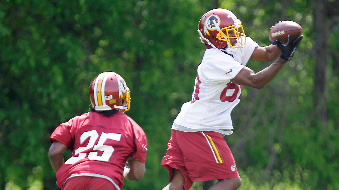 Washington Redskins' Niles Paul celebrates a Tennesee Titans