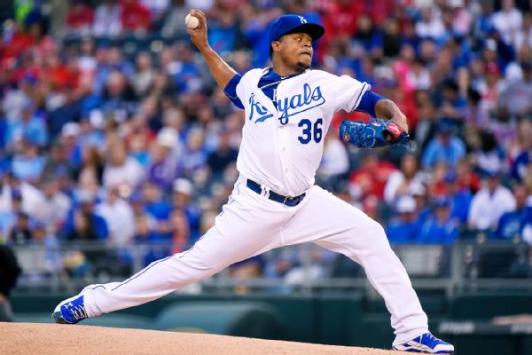 Yordano Ventura-Adam Eaton exchange leads to bench-clearing - ABC7