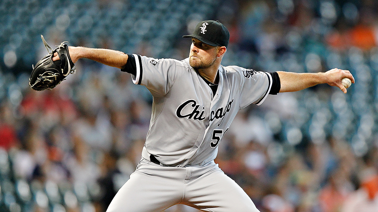 Chicago White Sox mascot Southpaw leads the seventh inning race