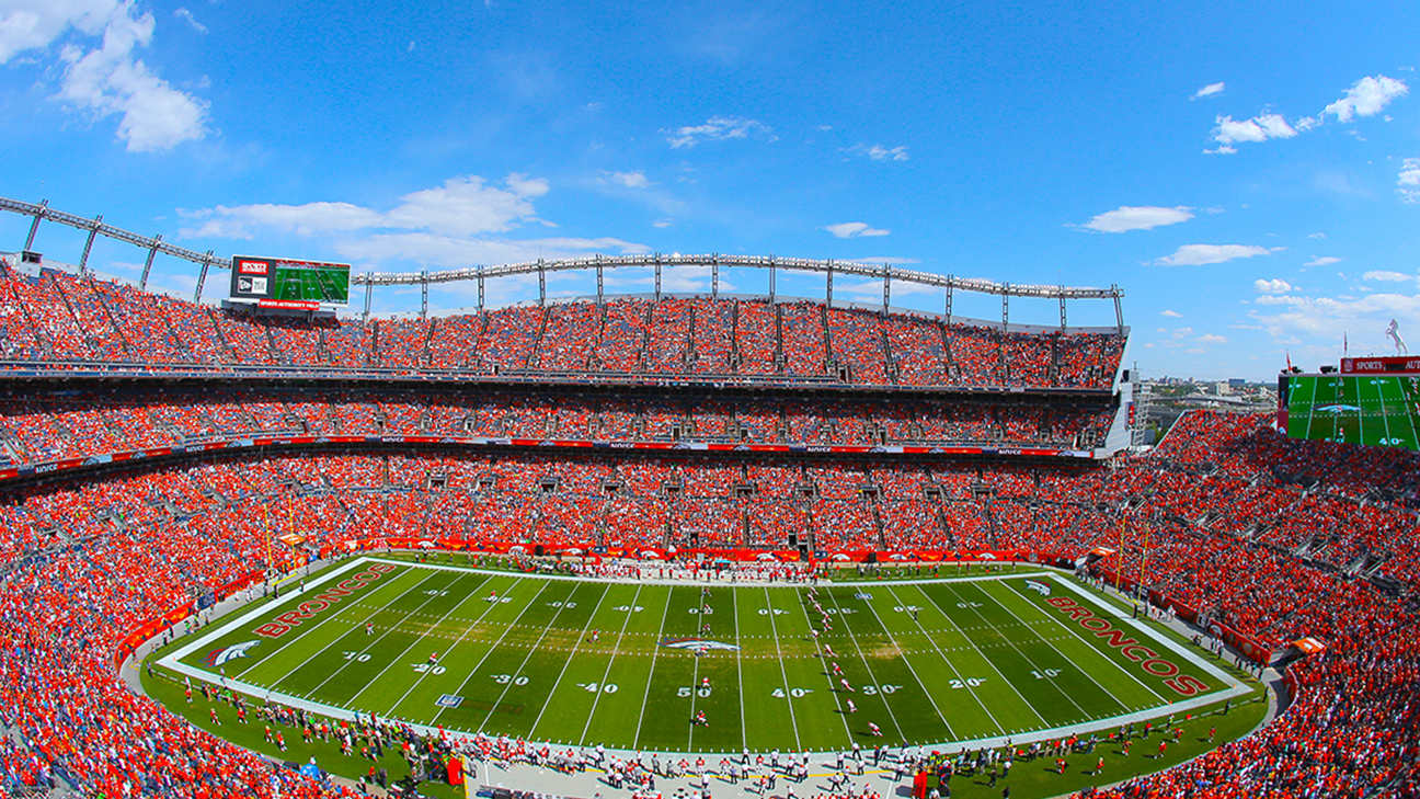 denver broncos football field