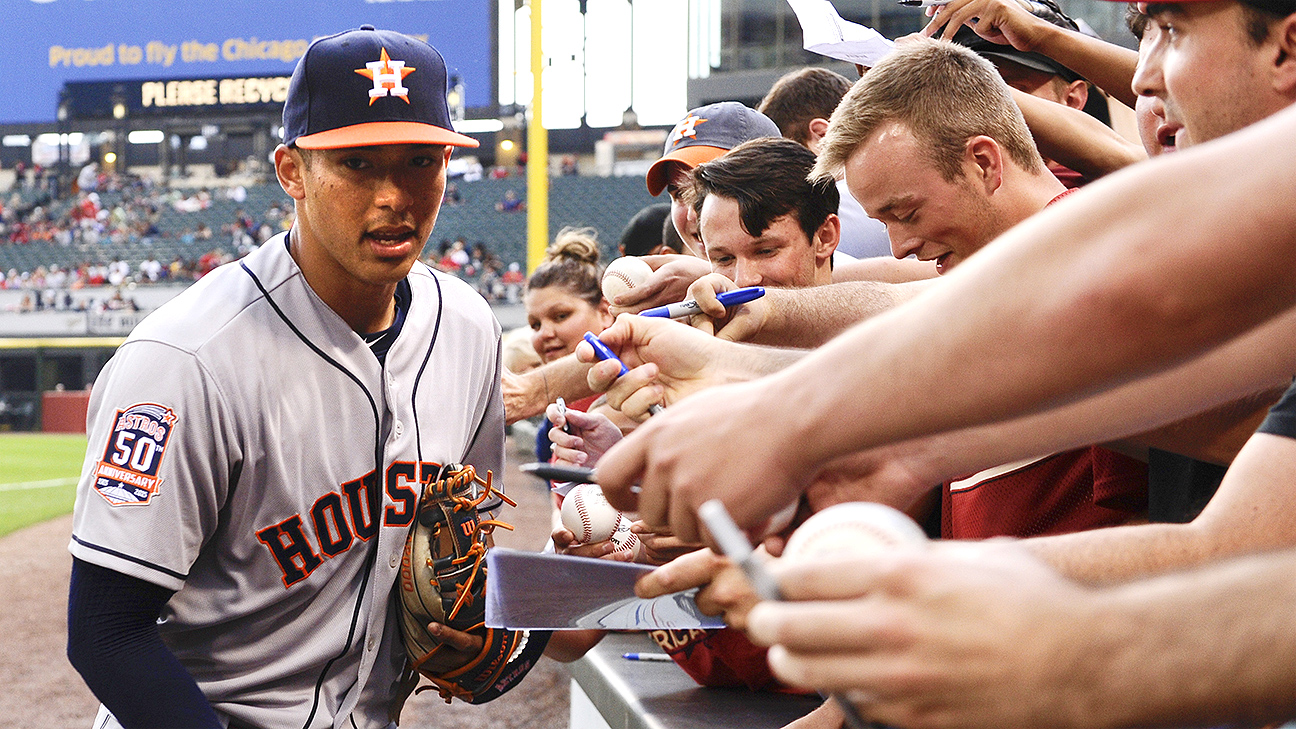 Carlos Correa Houston Astros Player Issued Jersey 2013 Futures