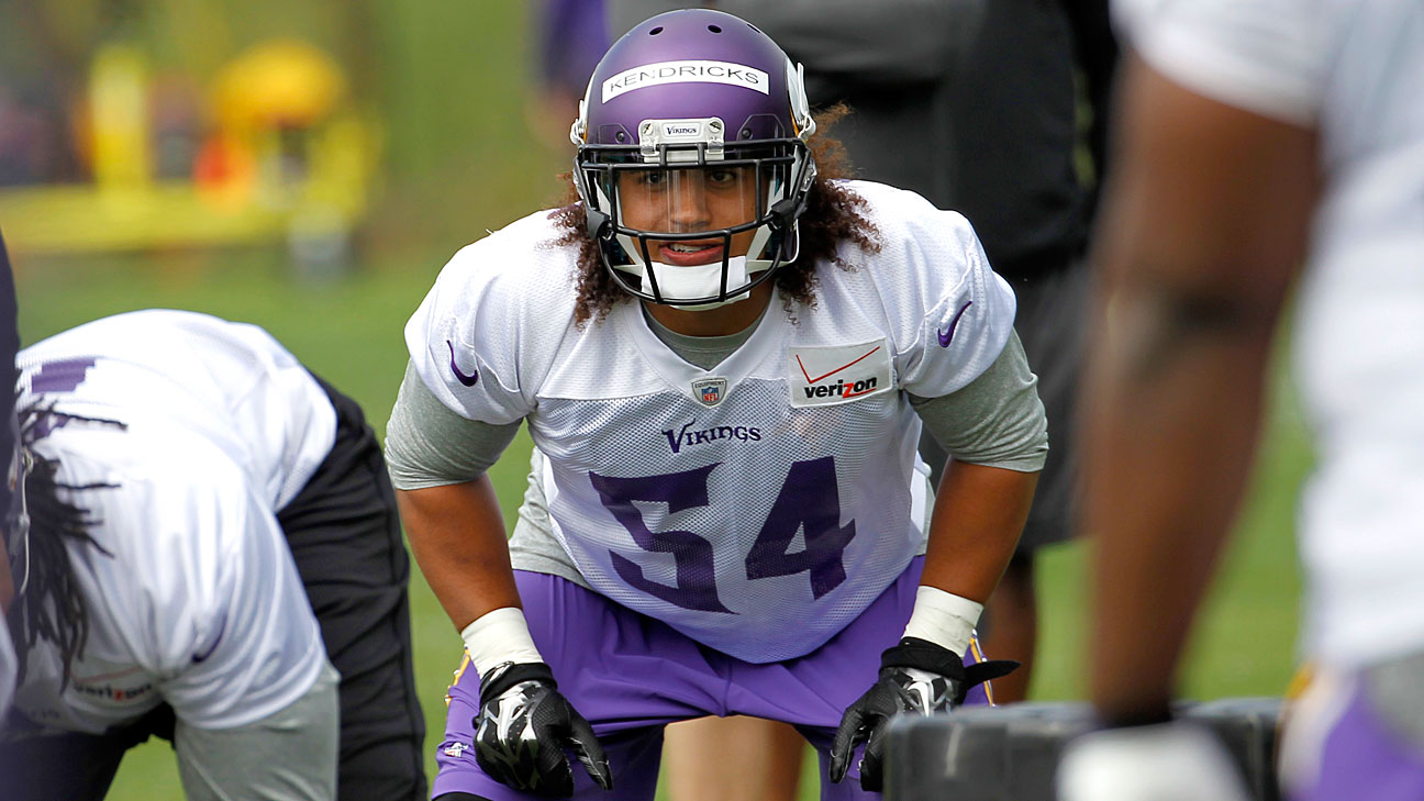 Minnesota Vikings preparing Eric Kendricks for big role as rookie - ESPN - Minnesota  Vikings Blog- ESPN