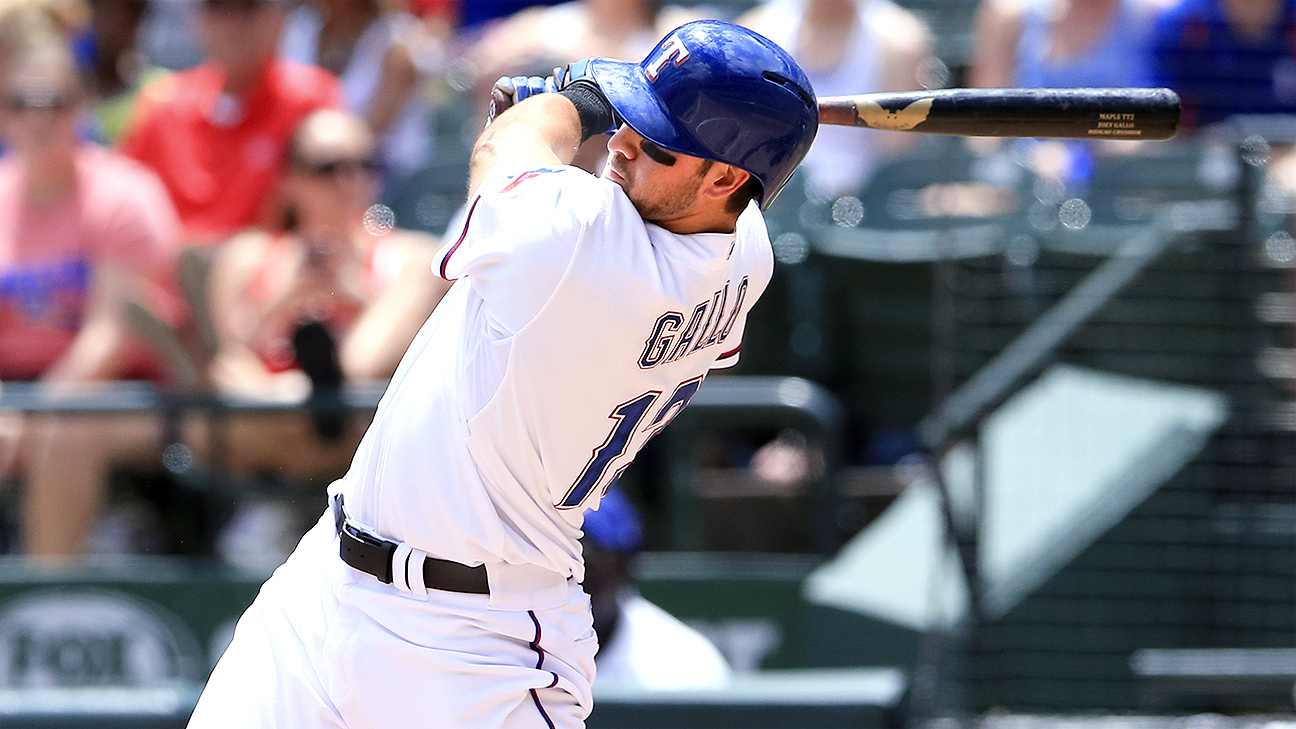 Joey Gallo hit homers over the batter's eye in Texas on back-to-back nights