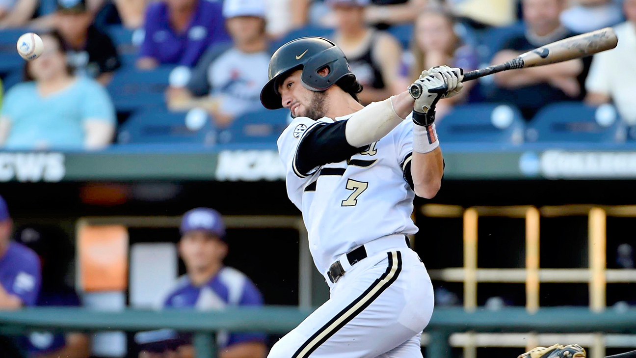 Dansby Swanson of Vanderbilt Commodores says College World Series woes not  due to draft - ESPN