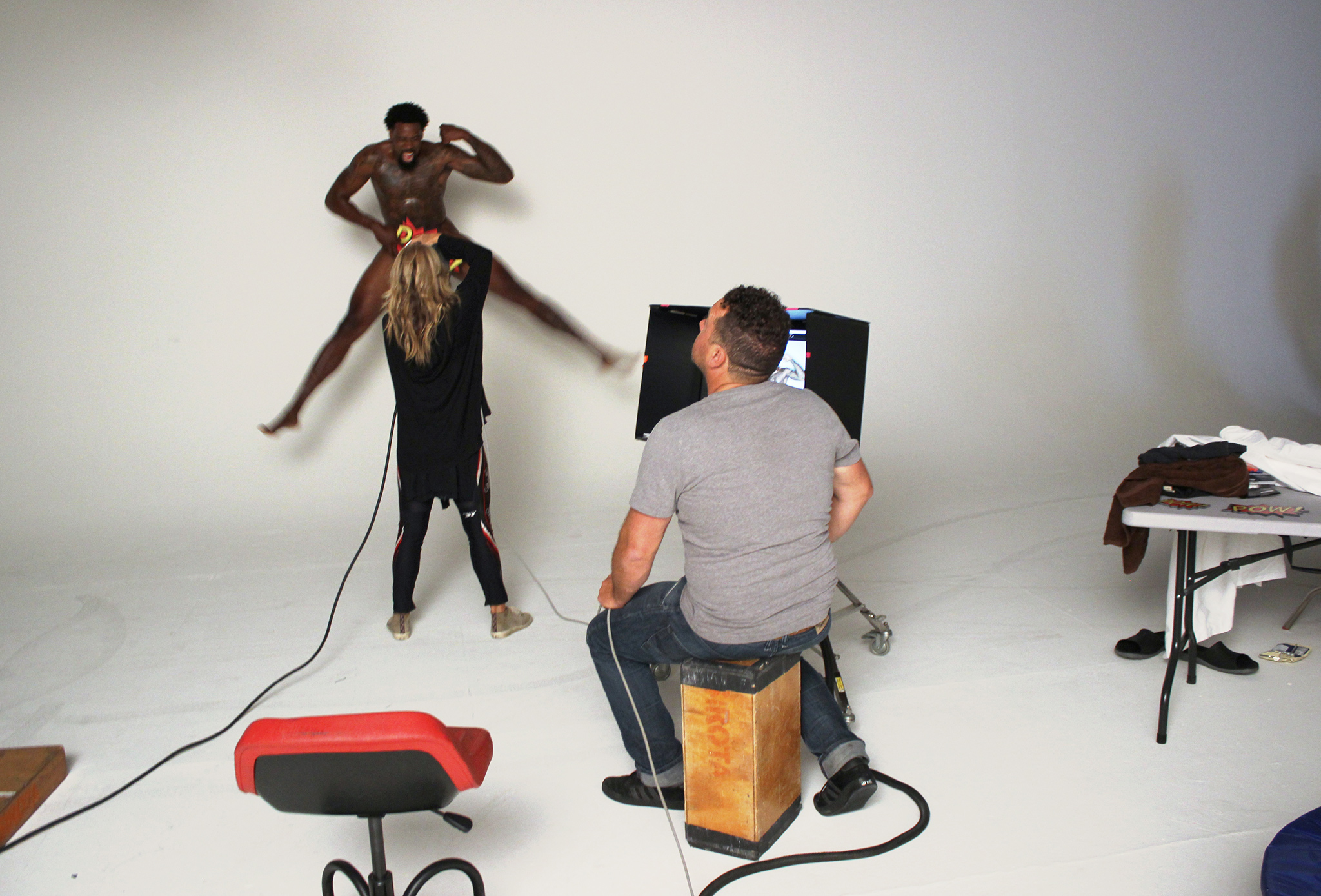 Behind the Scenes With DeAndre Jordan at the ESPN Body 