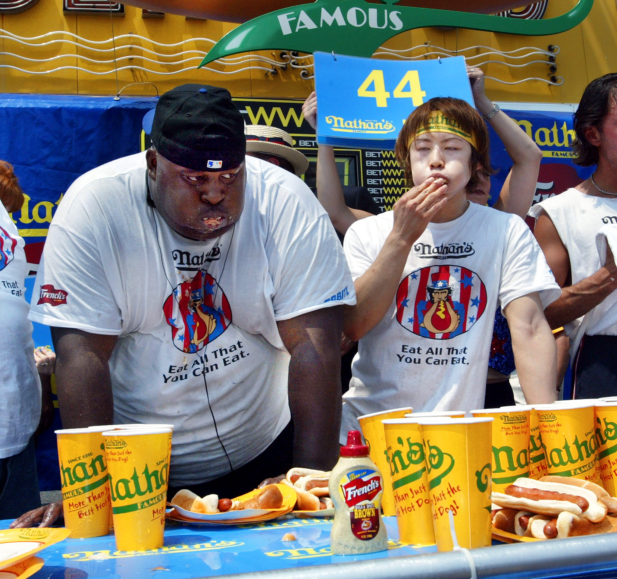 Irresistible force - The Nathan's Famous Fourth of July International ...