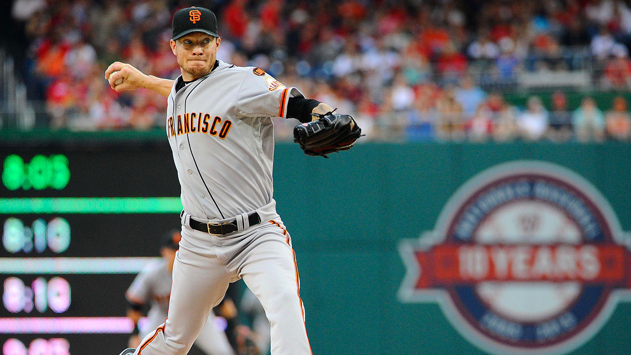 Jake Peavy - San Francisco Giants Starting Pitcher - ESPN