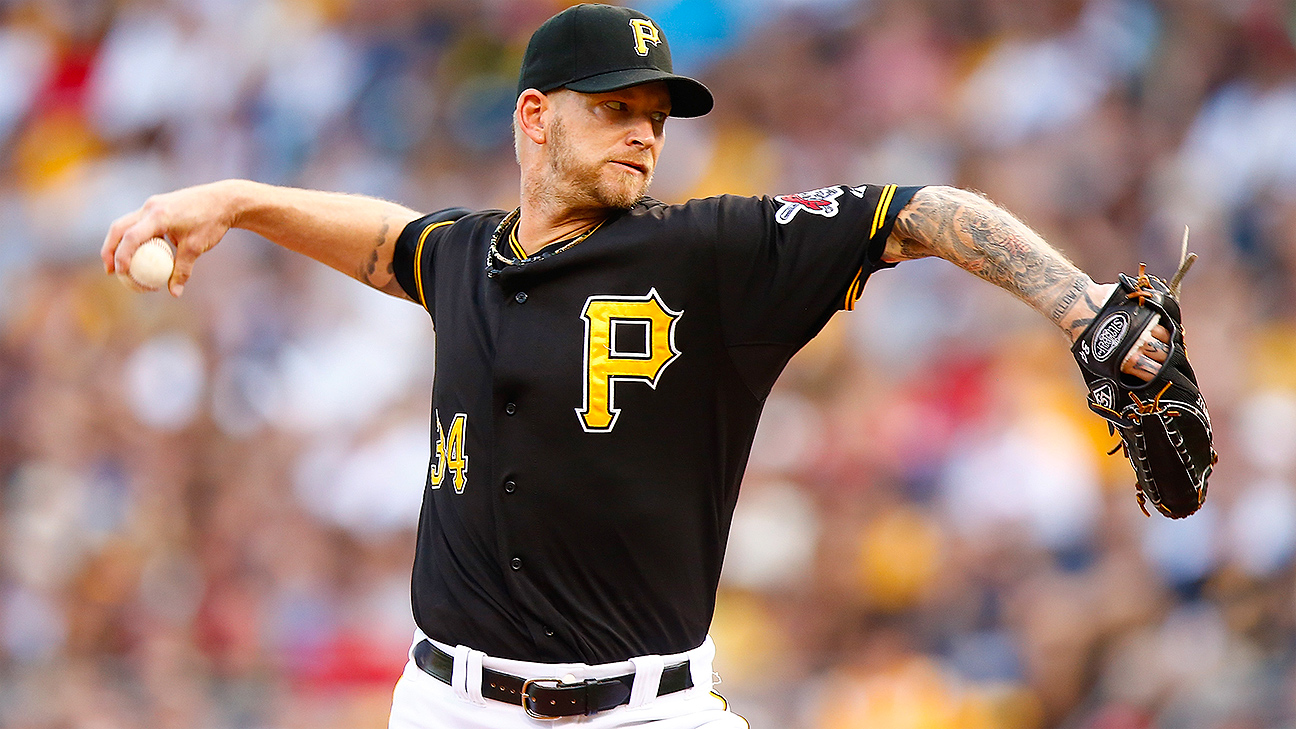 Pitcher A.J. Burnett back with Pittsburgh Pirates on 1-year, $8.5 million  deal - ESPN