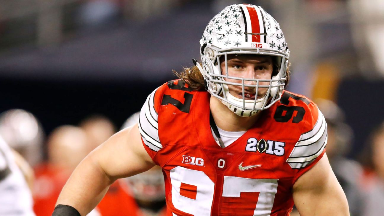 Ohio State Buckeyes defensive end Joey Bosa's road to the College
