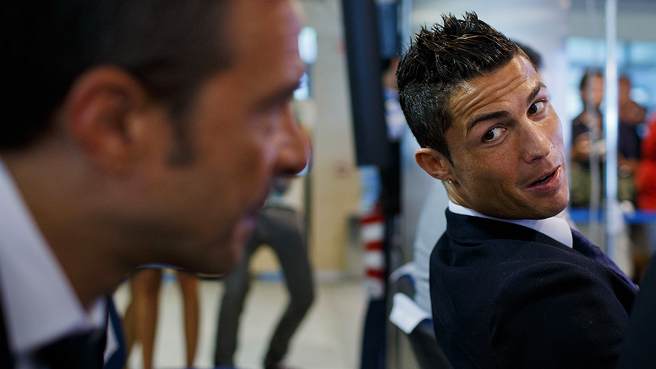 Ronaldo's relationship with agent under strain