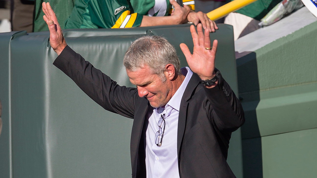 Brett Favre's Hall of Fame induction