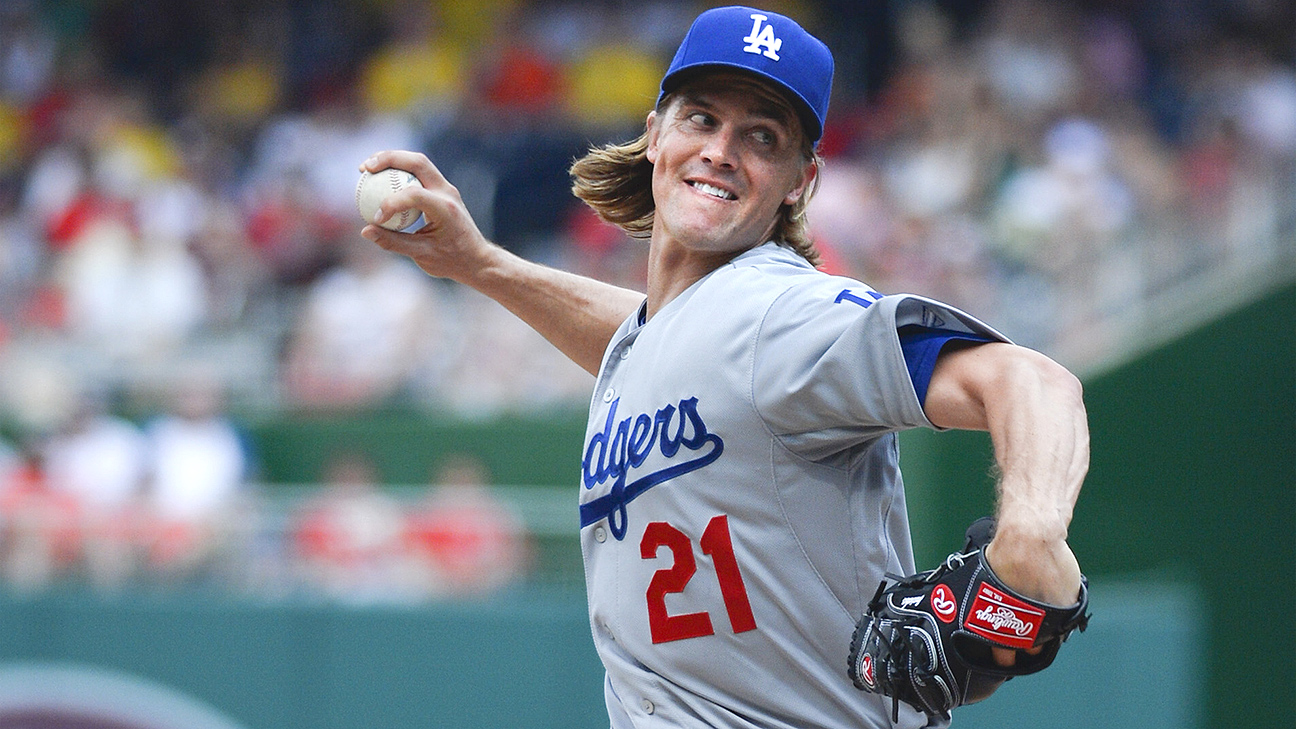 Zack Greinke of Los Angeles Dodgers to miss Friday start but hopeful to  pitch this weekend against New York Mets - ESPN