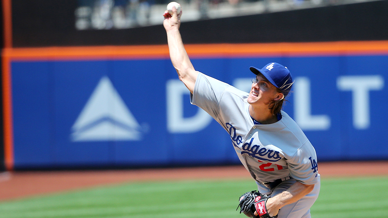 Dodgers pitcher Zack Greinke's scoreless innings streak ends at 45 2/3 –  Orange County Register