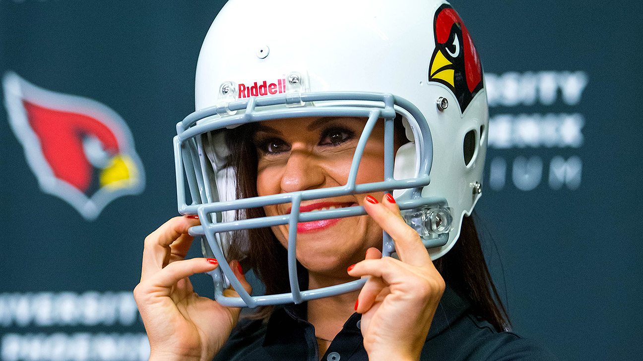 Jen Welter hired by Arizona Cardinals as assistant coach - ESPN