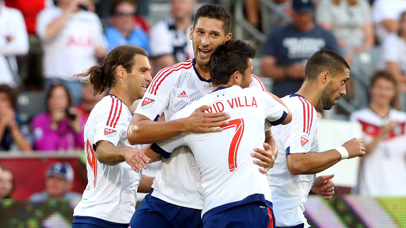 David Villa Scores as Major League Soccer All Stars Beat Tottenham