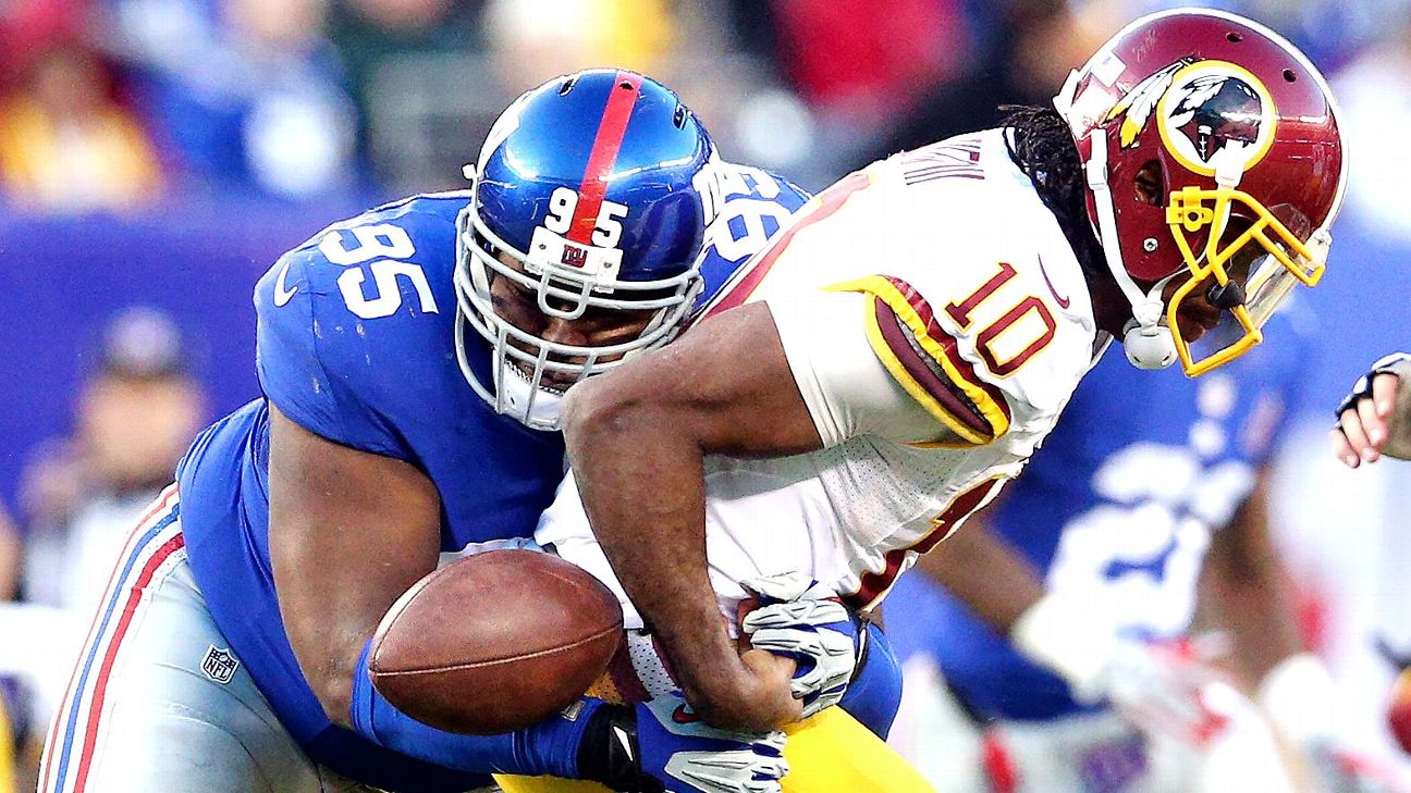 Johnathan Hankins Loves Being Leader to Young Raiders' Defensive