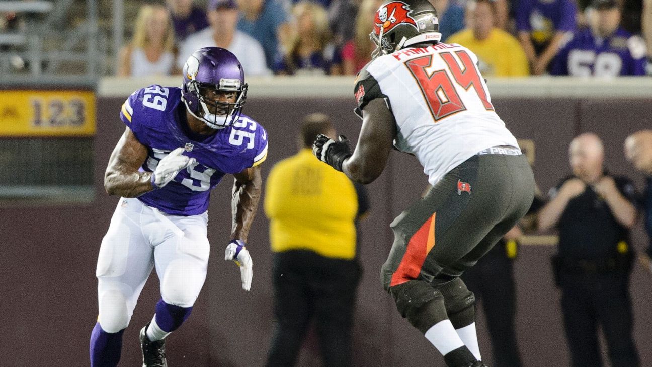 Minnesota Vikings' 2015 roster among the NFL's youngest - ESPN - Minnesota  Vikings Blog- ESPN