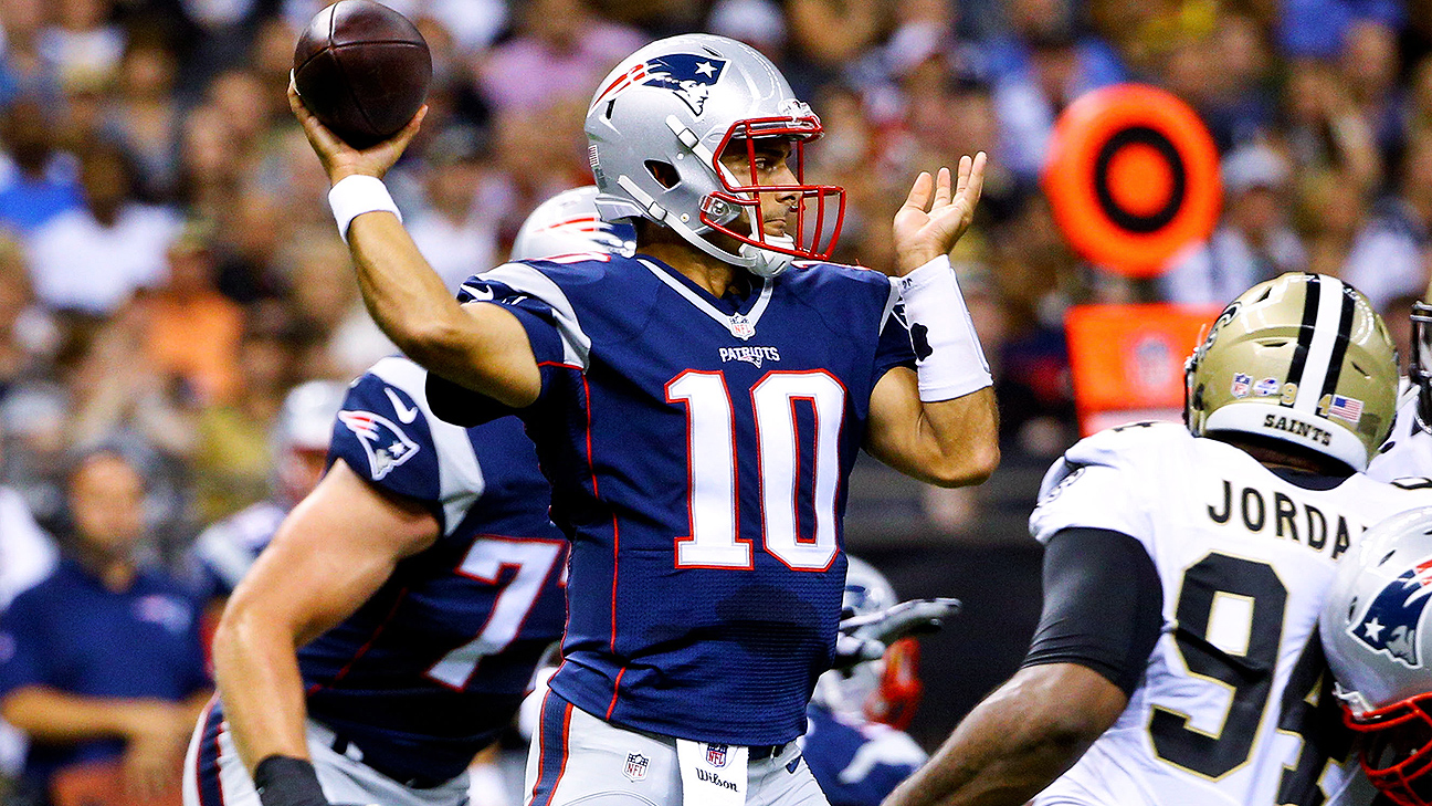 Jimmy Garoppolo shows he's capable of leading Patriots' offense