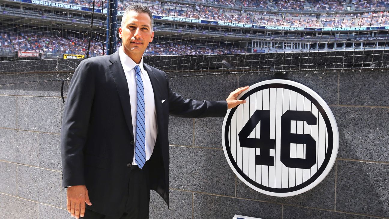 Retired Yankee and Astro pitcher ANDY PETTITTE throws out the ceremonial  first pitch