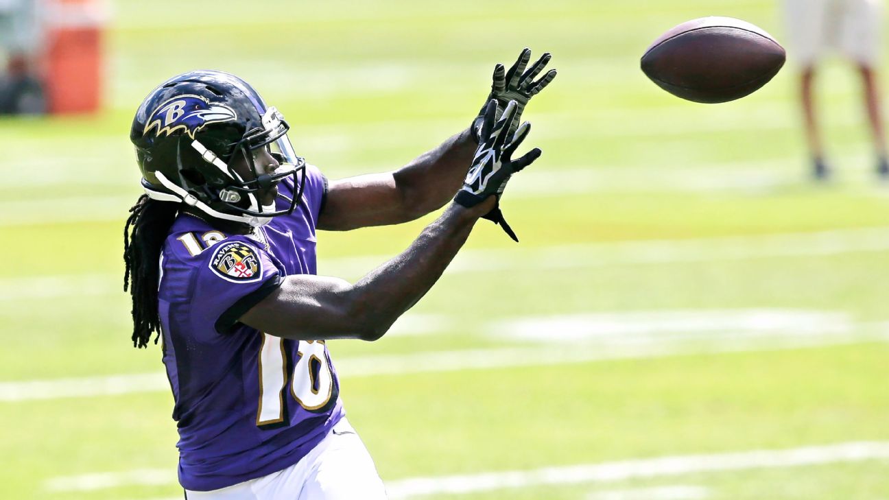 Is Breshad Perriman's baggage too much for him to overcome to make the  Ravens' roster? - The Athletic