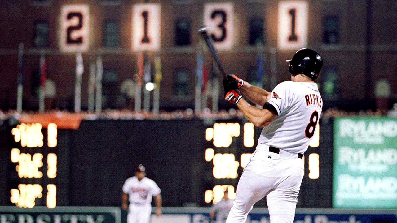 Remembering Cal Ripken, Jr. Breaking Lou Gehrig's Record to Become New MLB  Iron Man