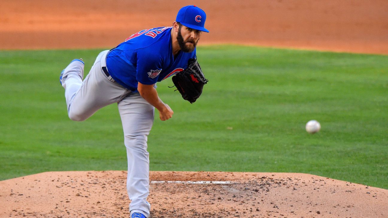 Dodgers send Cubs pitcher Jake Arrieta mound dirt, rubber from his  no-hitter