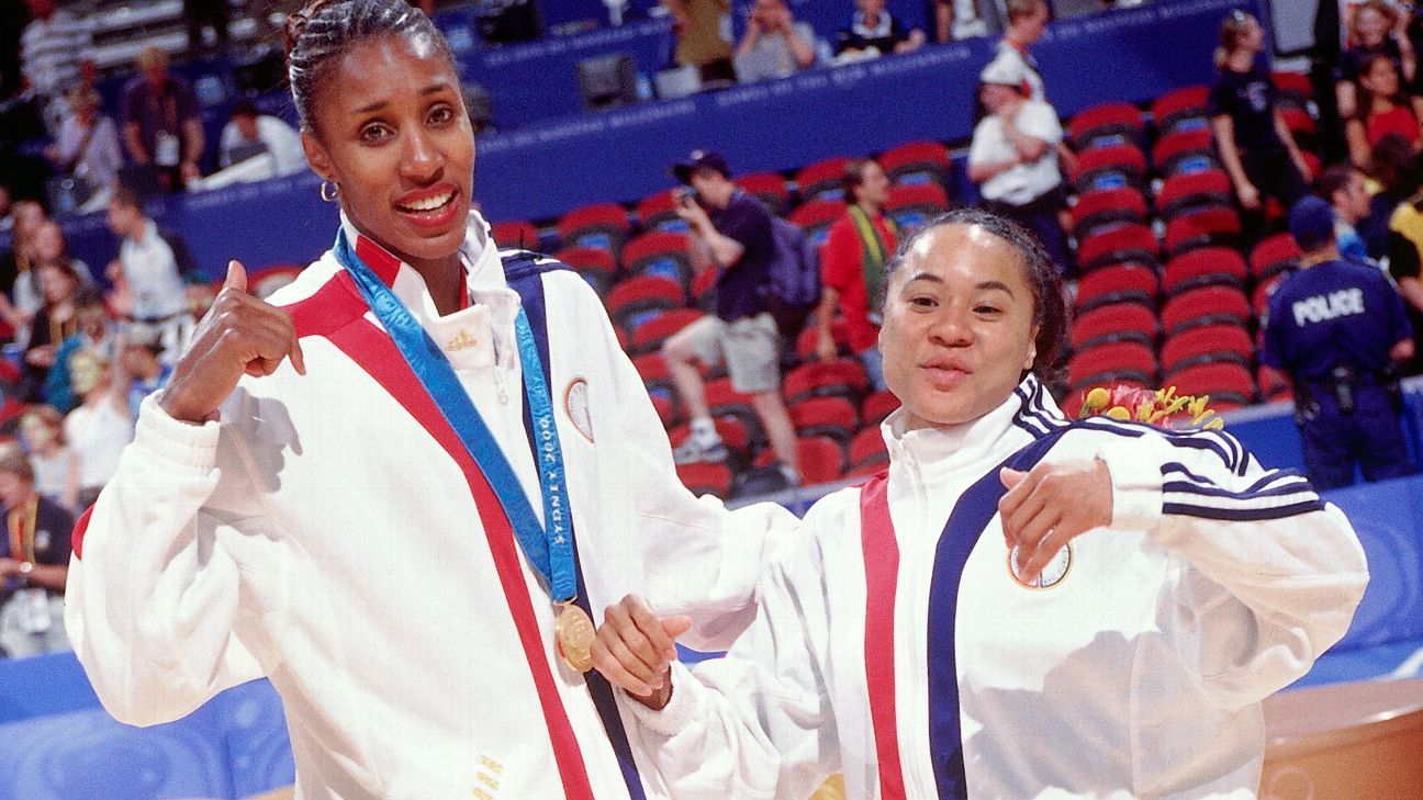 Candace Parker Lisa Leslie - Road to Beijing 