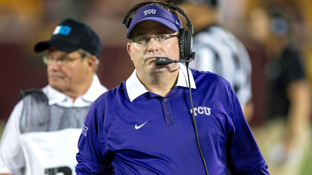 TCU football coach Gary Patterson apologizes for repeating racial slur