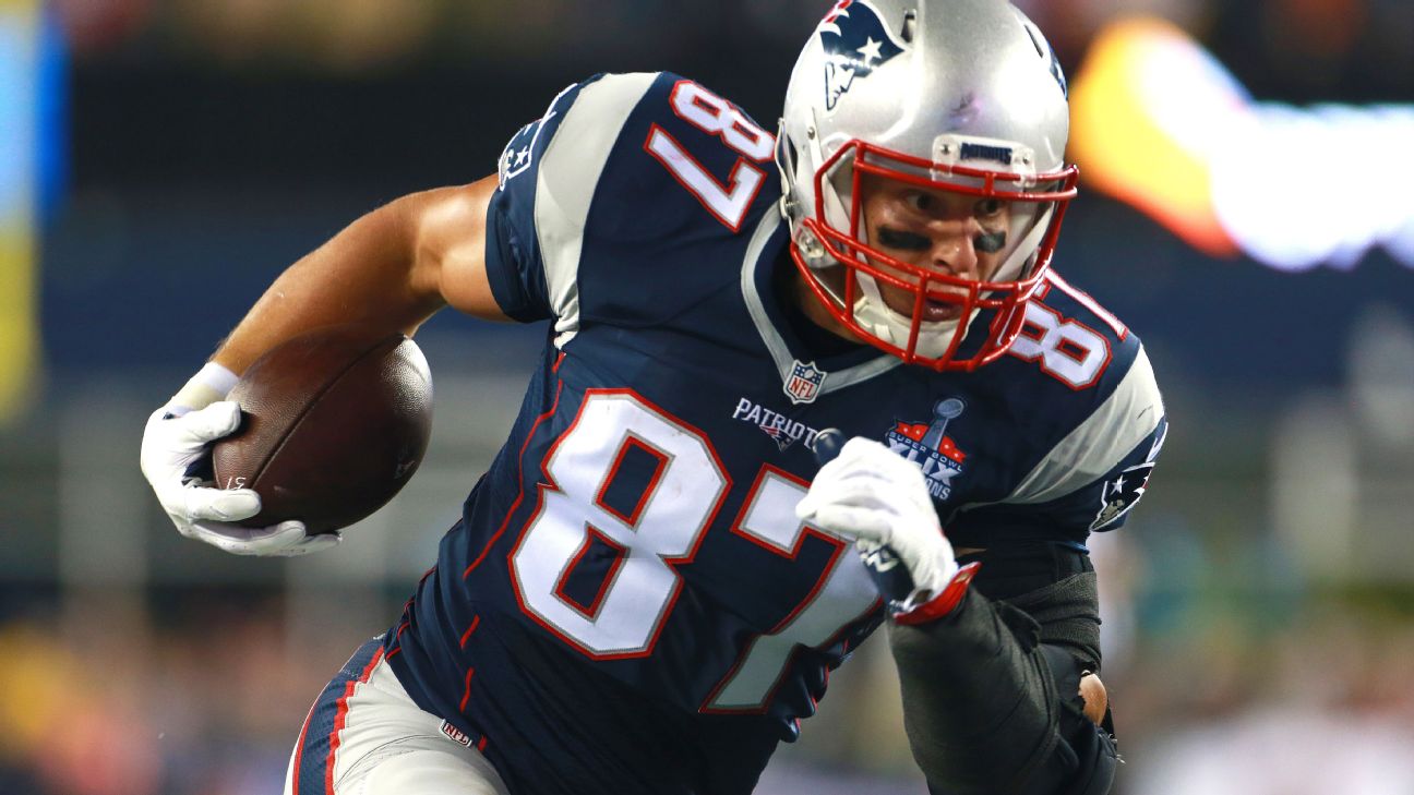 Rob Gronkowski reflects on most memorable TD spikes