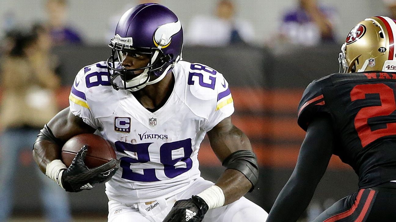 Sky Live: Adrian Peterson returns for Minnesota Vikings @ San Francisco  49ers, NFL News